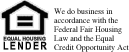 Equal Housing Lender